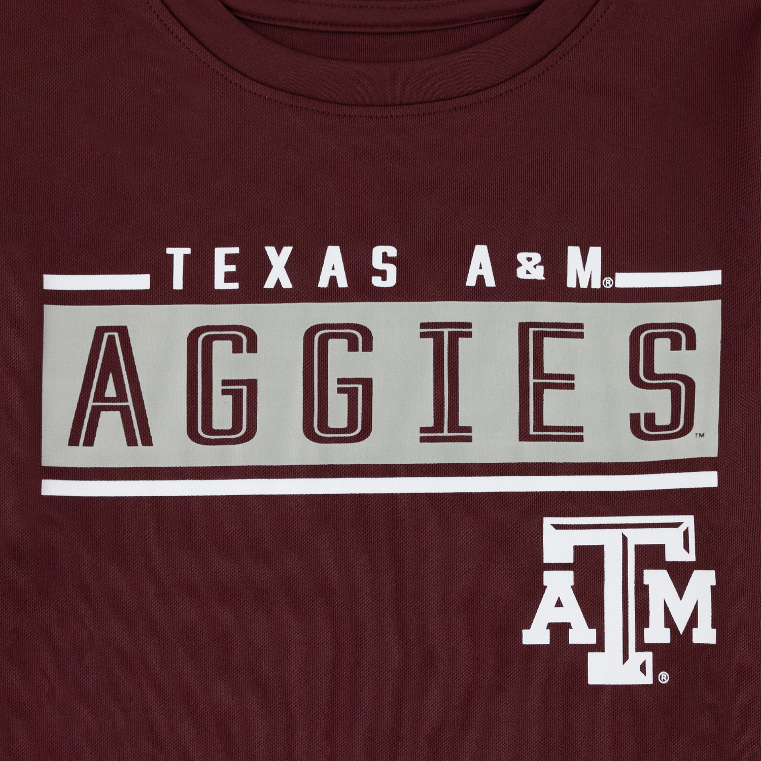 Texas A&M Aggies Red Zone Poly Tee