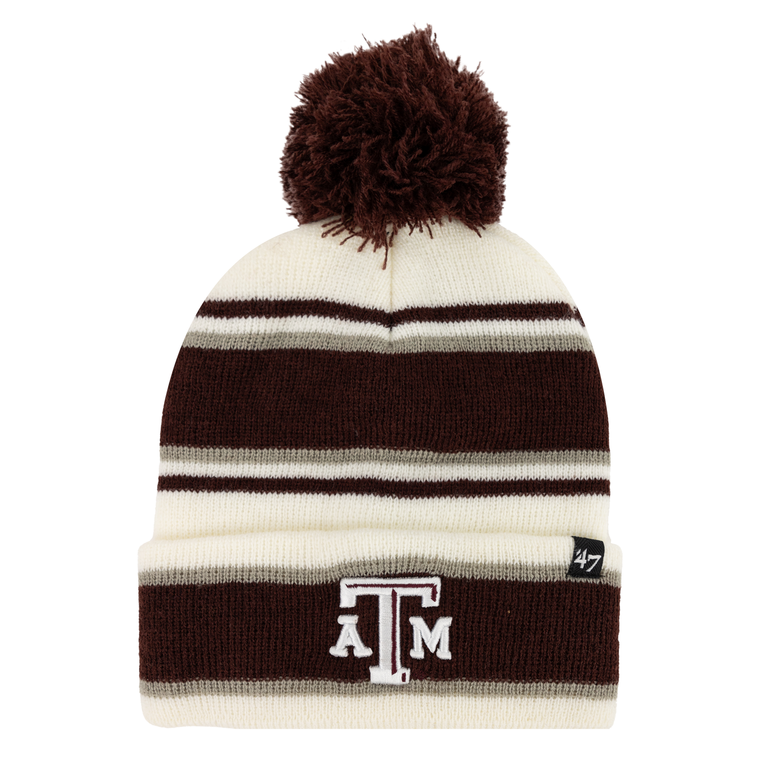 Texas A&M Youth Stripling Cuff Knit Beanie