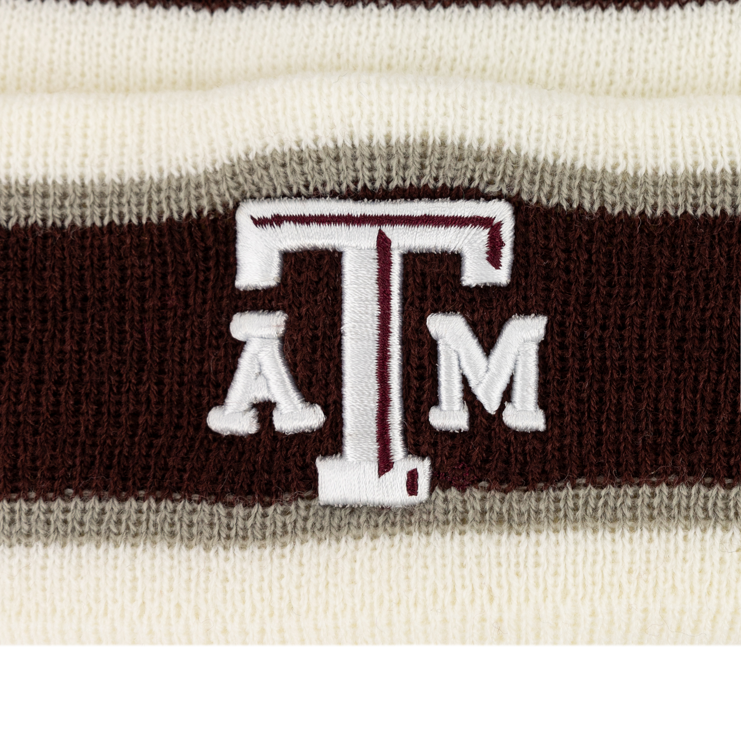 Texas A&M Youth Stripling Cuff Knit Beanie