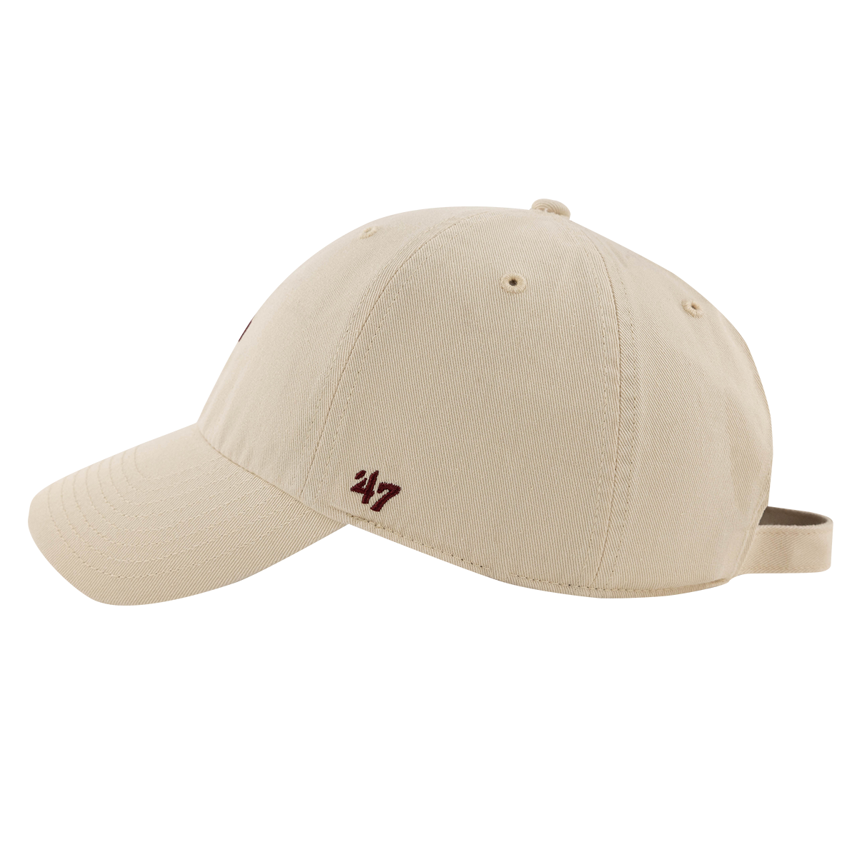 Texas A&M '47 Brand Tan Beveled Base Runner Cap