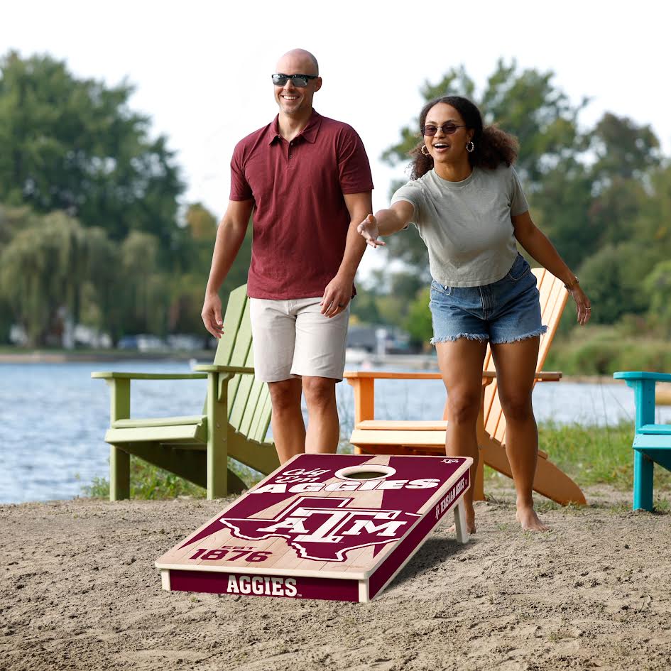 Texas A&M 2' x 4' All-Wood Cornhole - Aggieland Outfitters