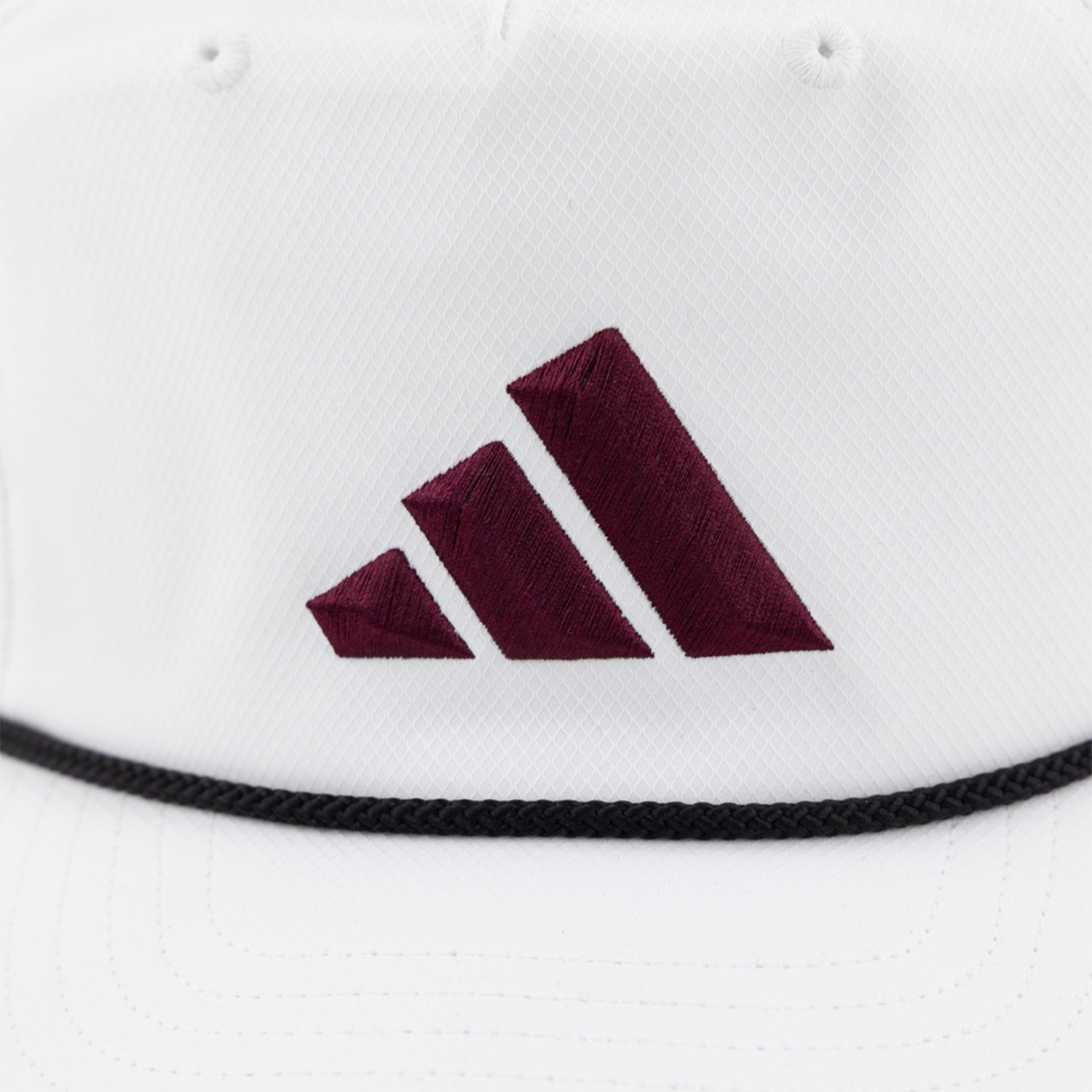 Texas A&M Adidas Tour Snapback Rope Cap - White