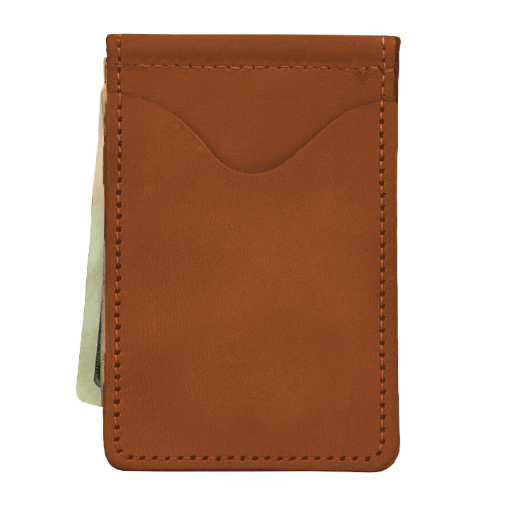 Jon Hart Leather McClip Money Clip