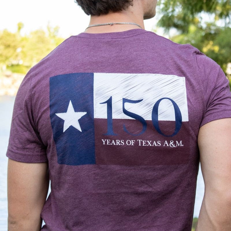 150 Years of Texas A&M T- Shirt - Maroon