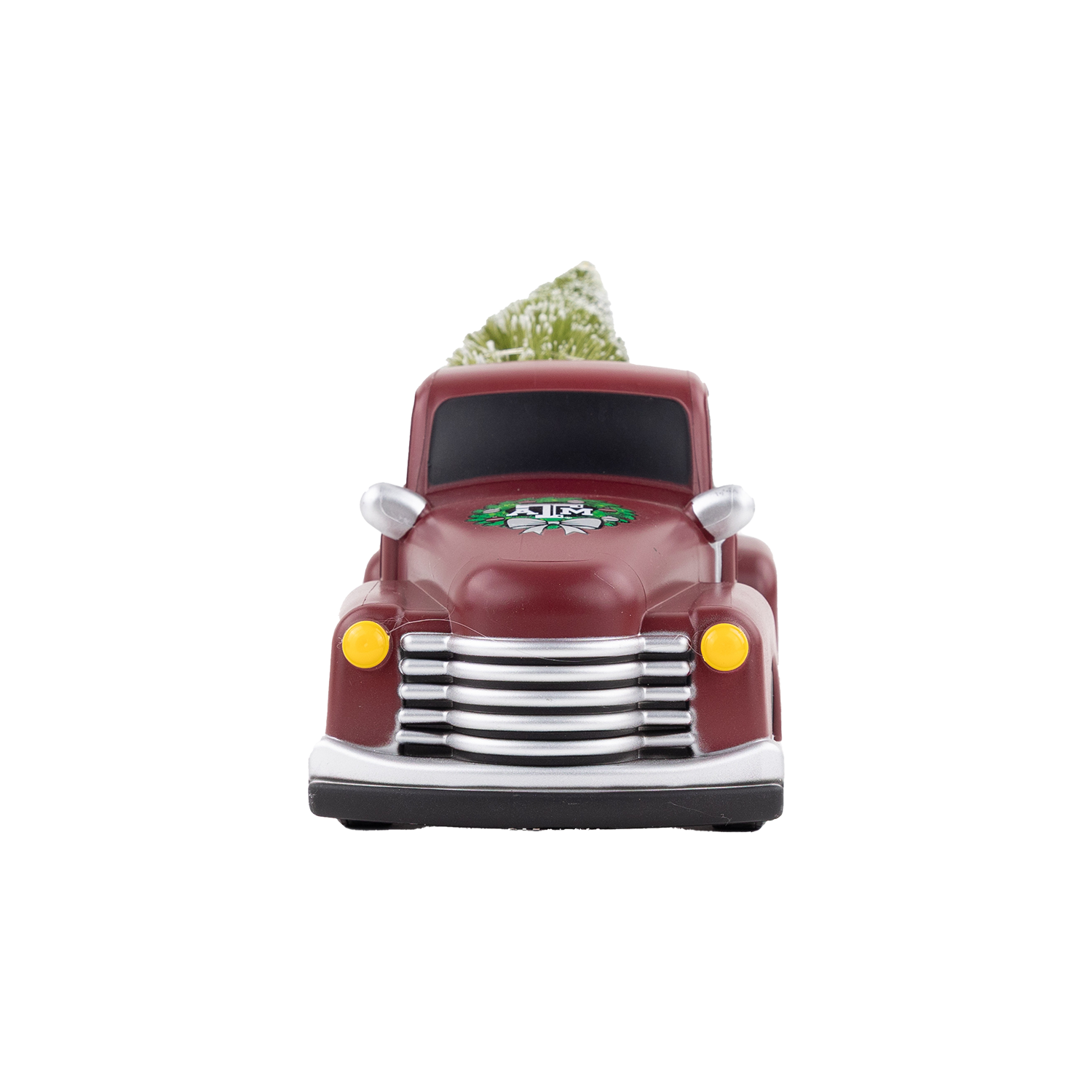Texas A&M Light Up Holiday Rally Truck Figurine - Maroon