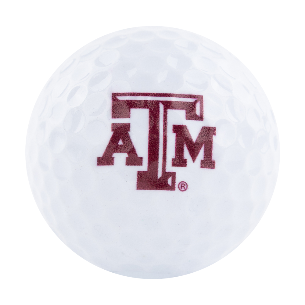 Texas A&M Beveled Aggie Golf Ball