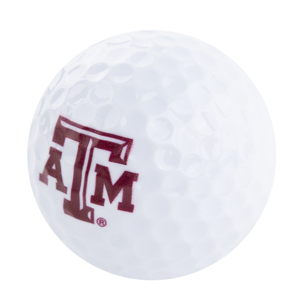 Texas A&M Beveled Aggie Golf Ball