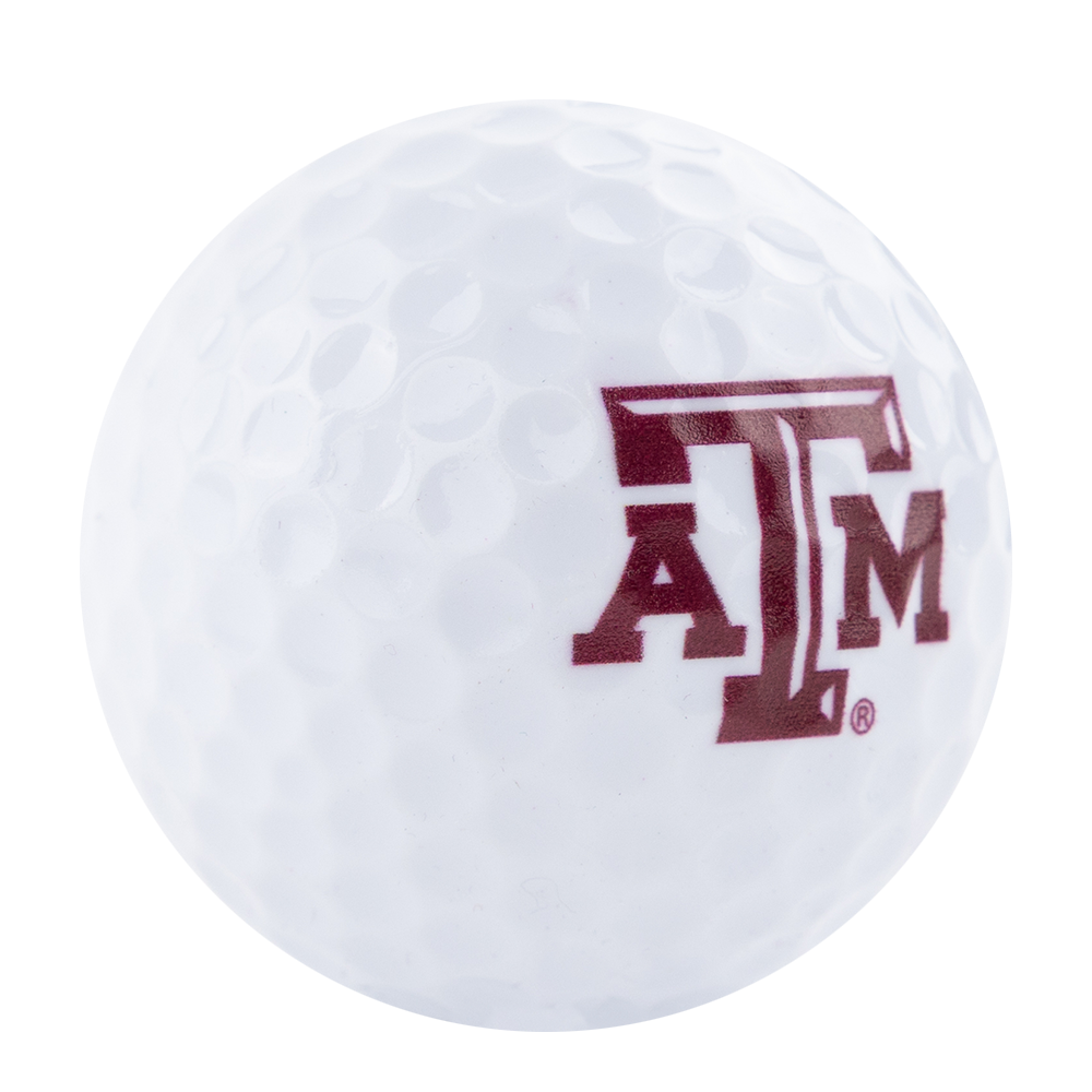 Texas A&M Beveled Aggie Golf Ball