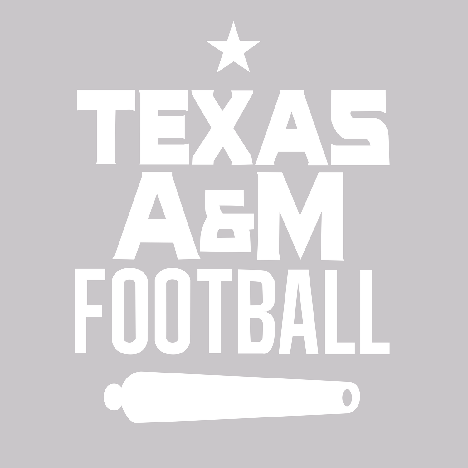 Texas A&M Come Take It Football Decal
