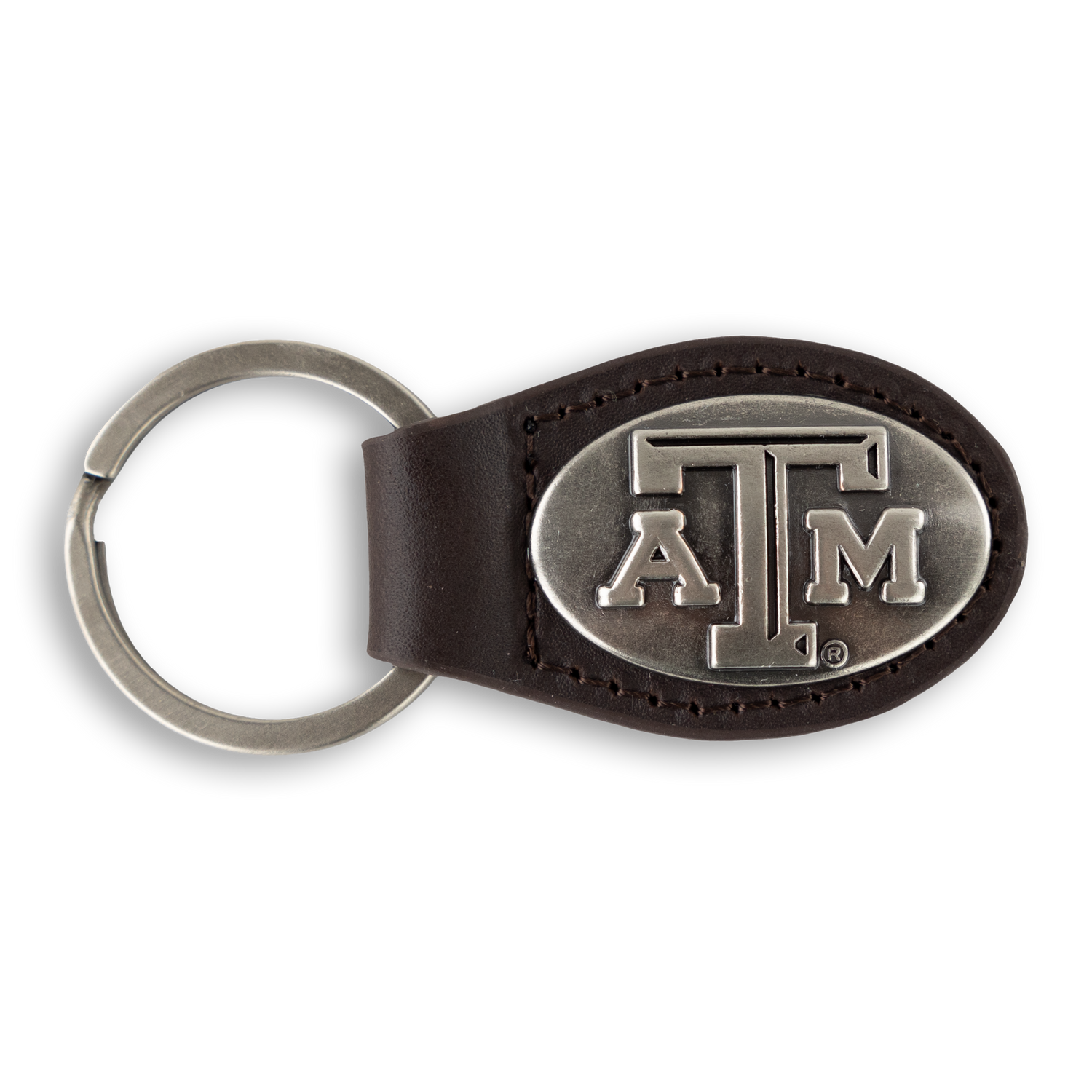 Leather Concho Key Fob