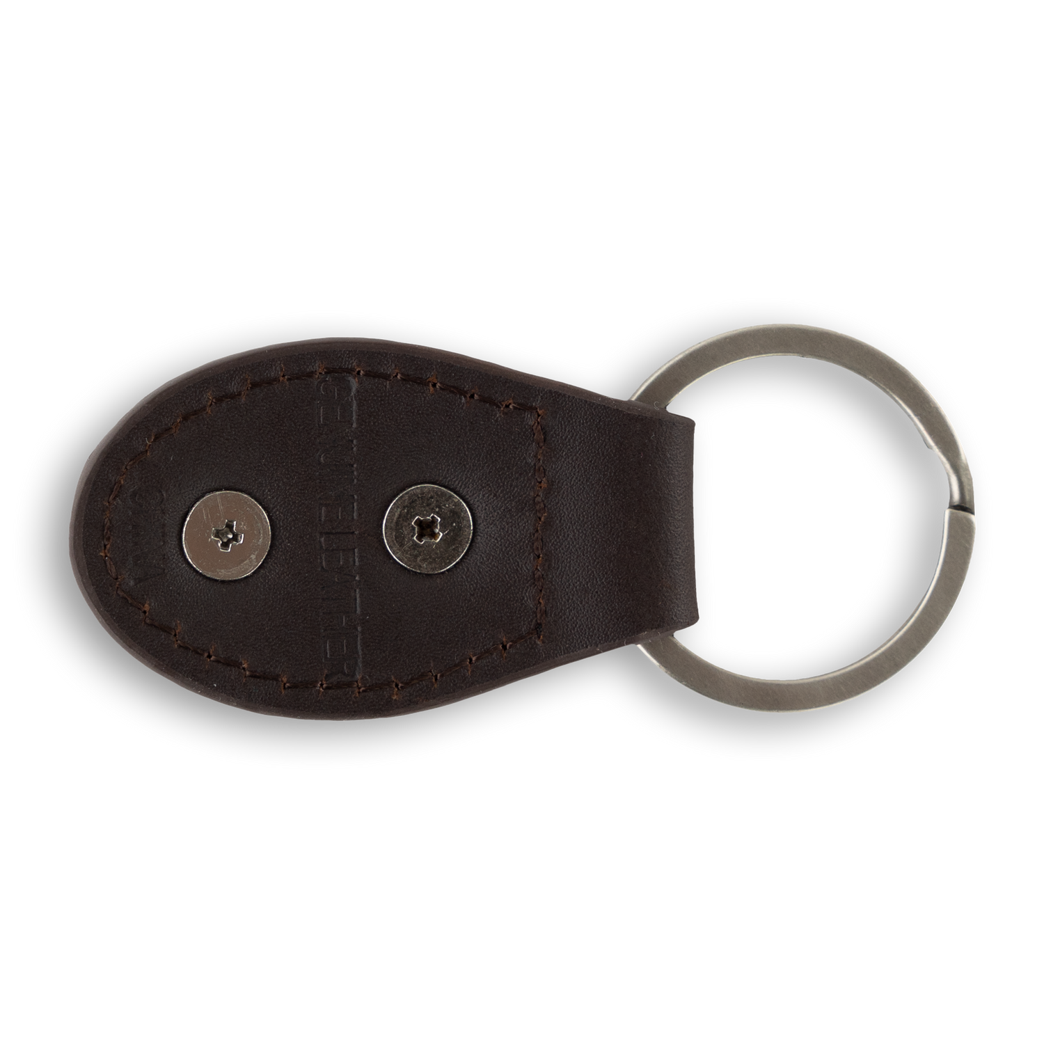 Leather Concho Key Fob
