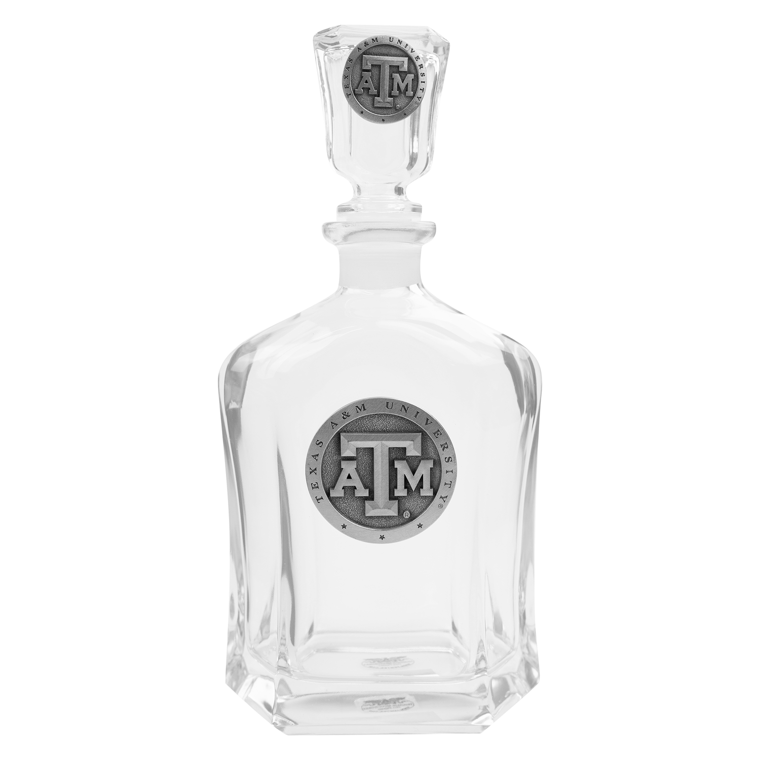 Texas A&M Heritage Pewter Capitol Decanter Chest Set
