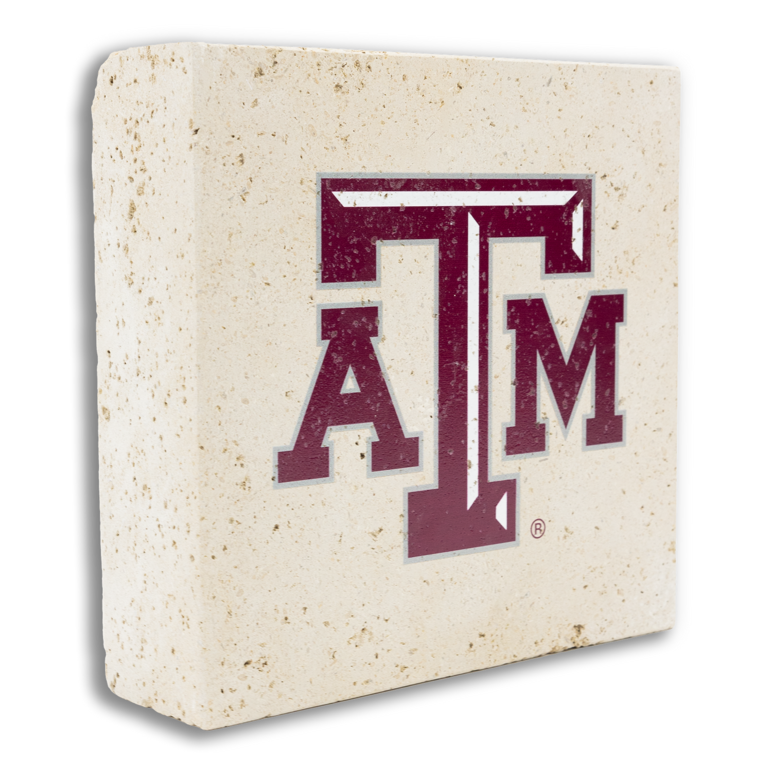 Texas A&M Engraved Decorative Stone 7 X 7