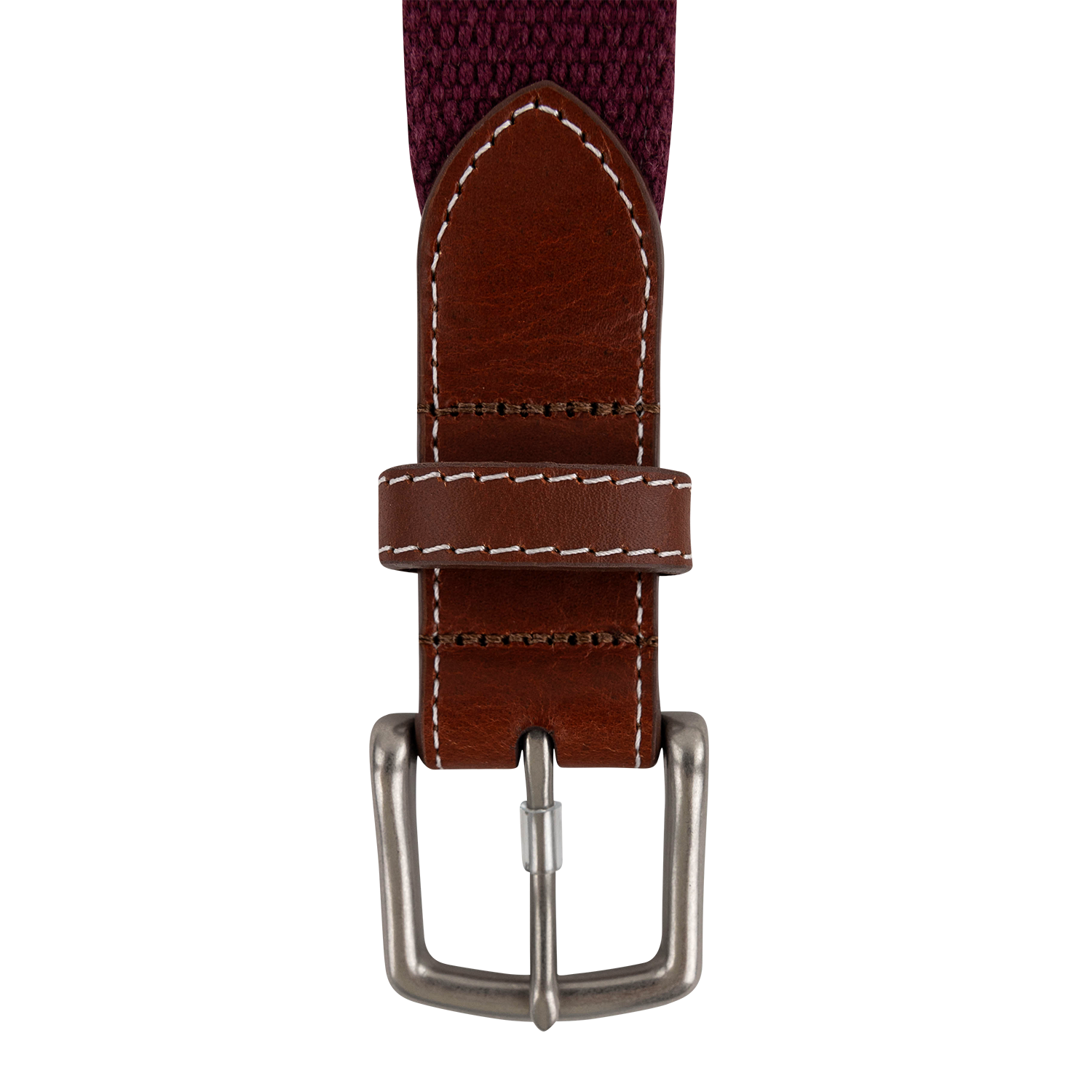 Texas A&M Peter Millar Embroidered Belt - Maroon