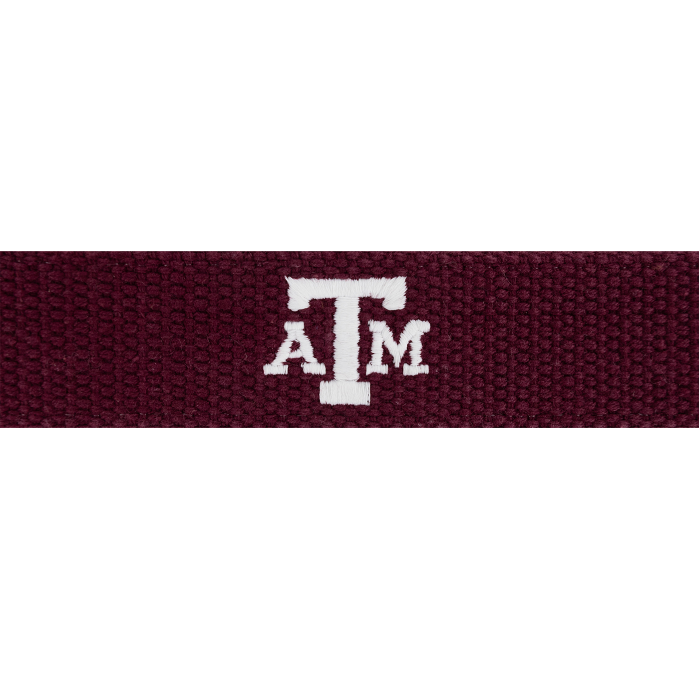 Texas A&M Peter Millar Embroidered Belt - Maroon