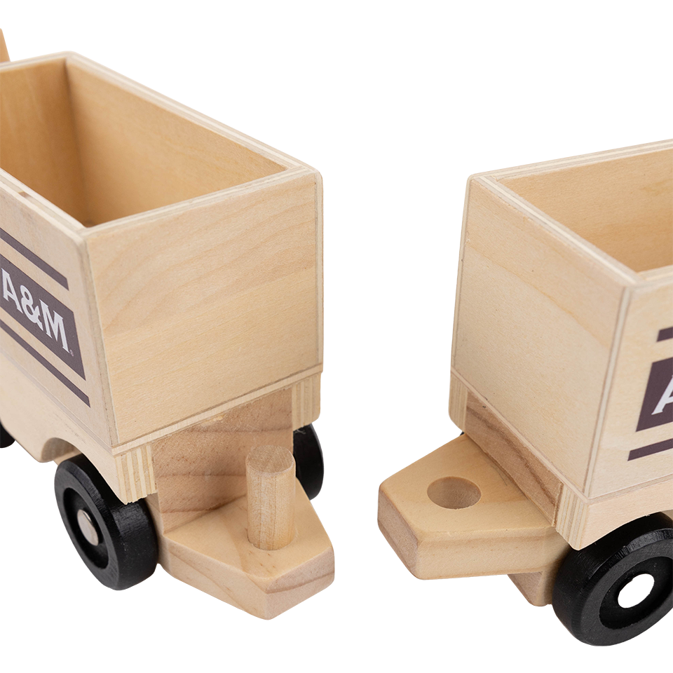 Texas A&M Wooden Toy Train