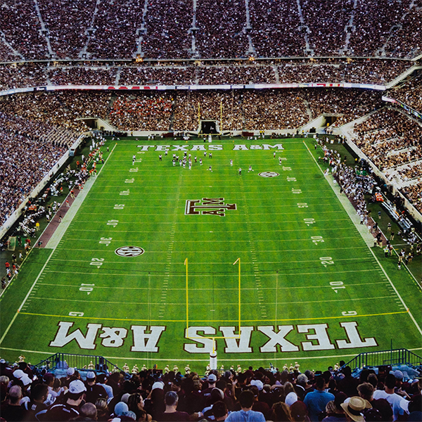 Texas A&M Kyle Field Dusk Panoramic Deluxe