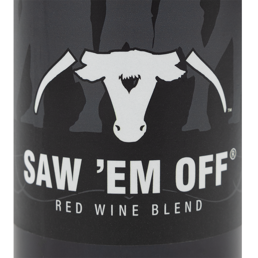 In Store Pickup Or Local Delivery Only: Saw 'Em Off 12 Fires Red Wine