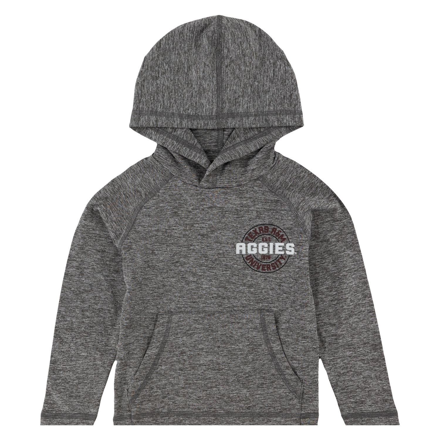 Texas A&M Brantley Toddler Heather Hooded Long Sleeve