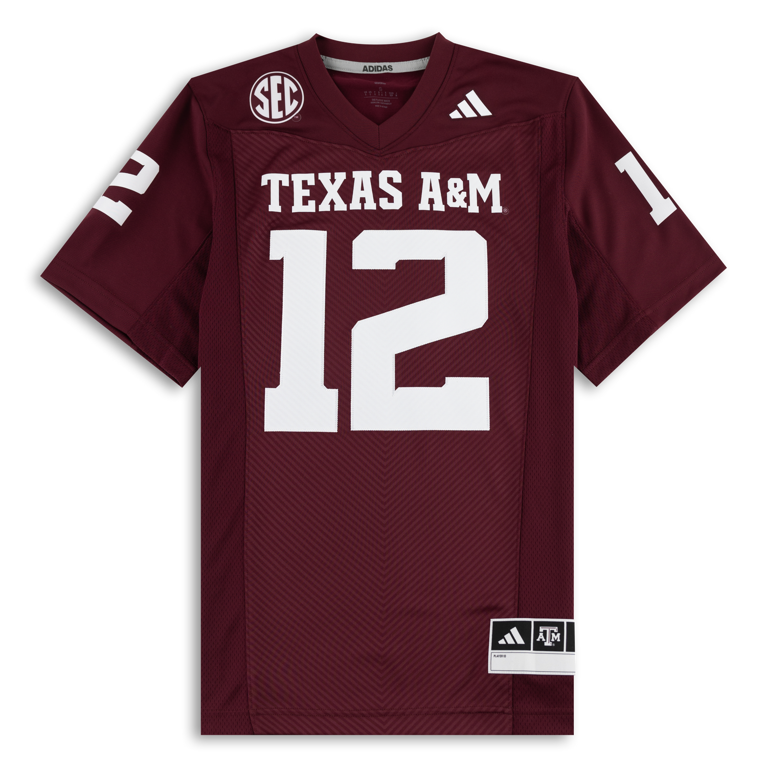 2023 Texas A&M Adidas Home Premier Jersey
