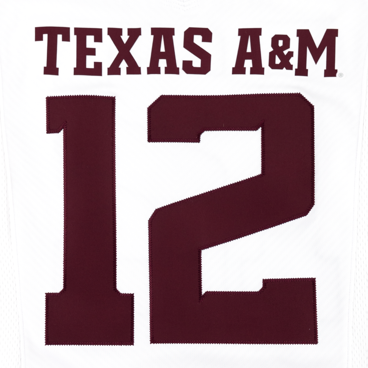 2023 Texas A&M White Adidas Away Premier Jersey