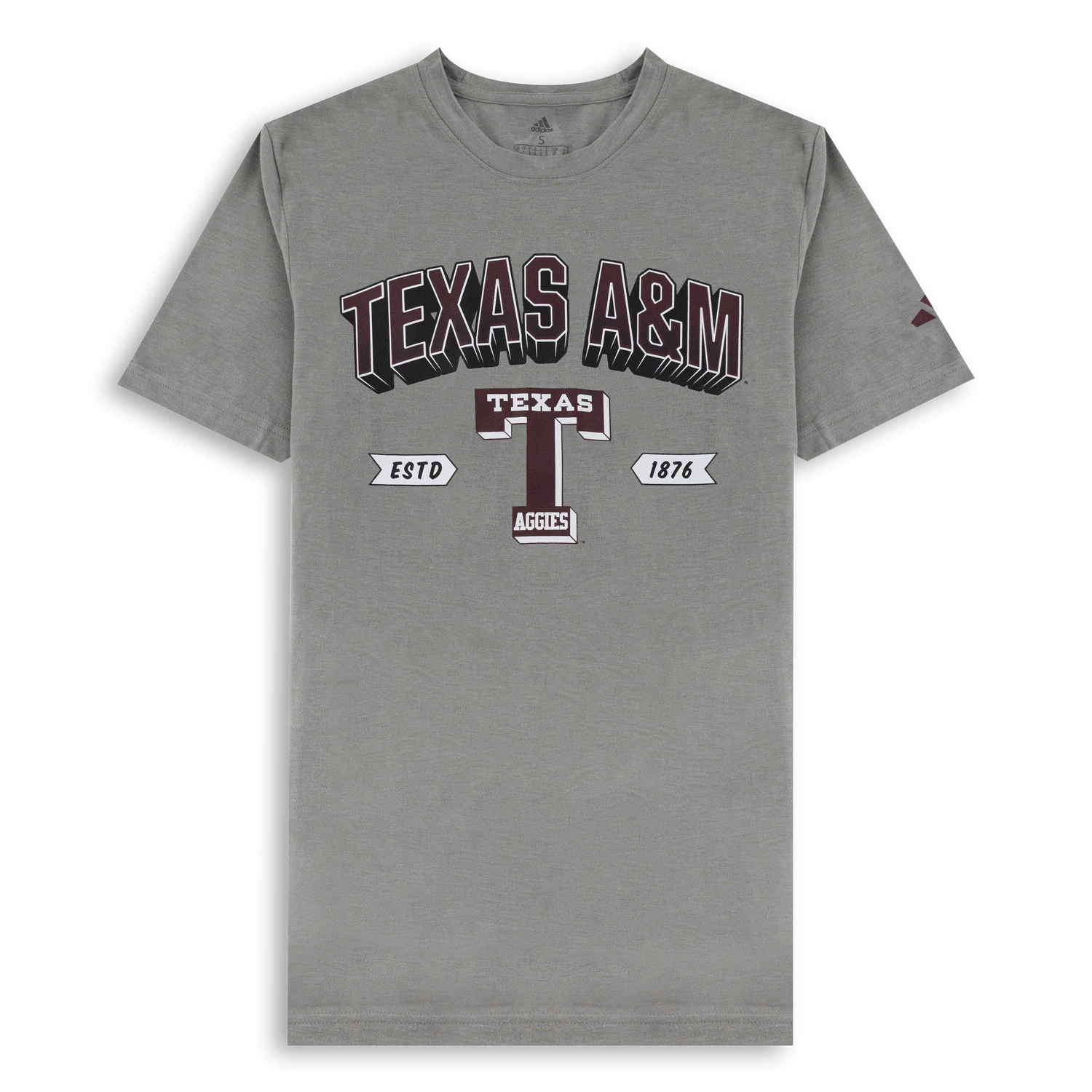 Texas A&M Adidas Aggies Vault Blend T-Shirt