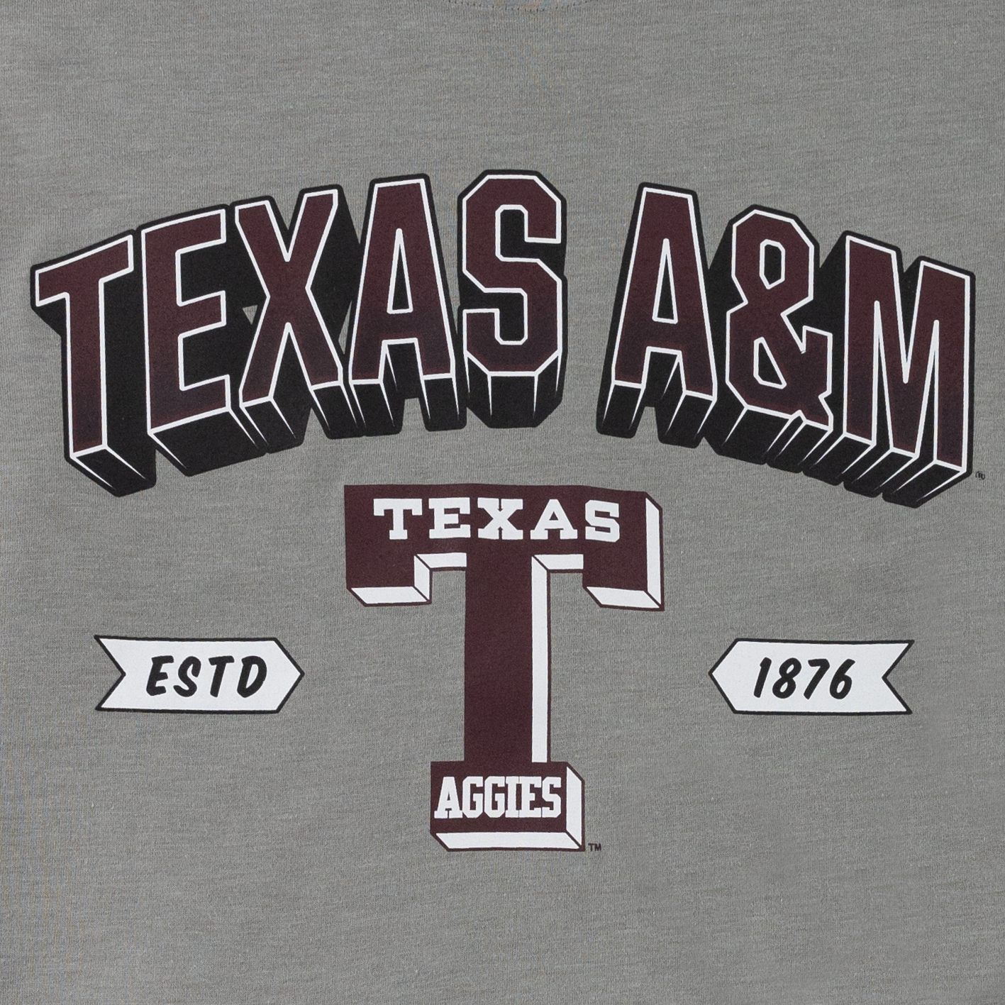 Texas A&M Adidas Aggies Vault Blend T-Shirt