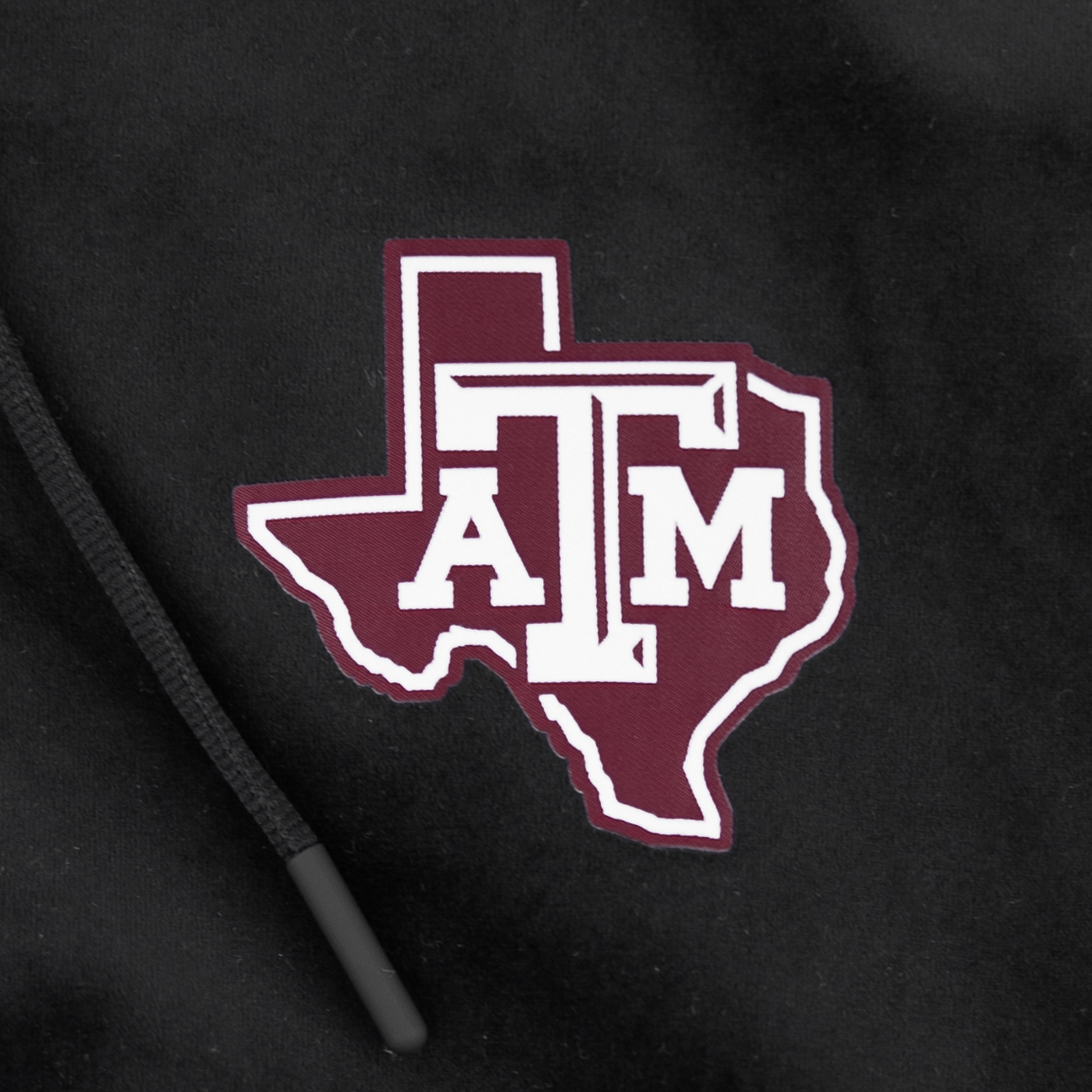 Texas A&M Adidas Women Full Zip Velour Hoodie