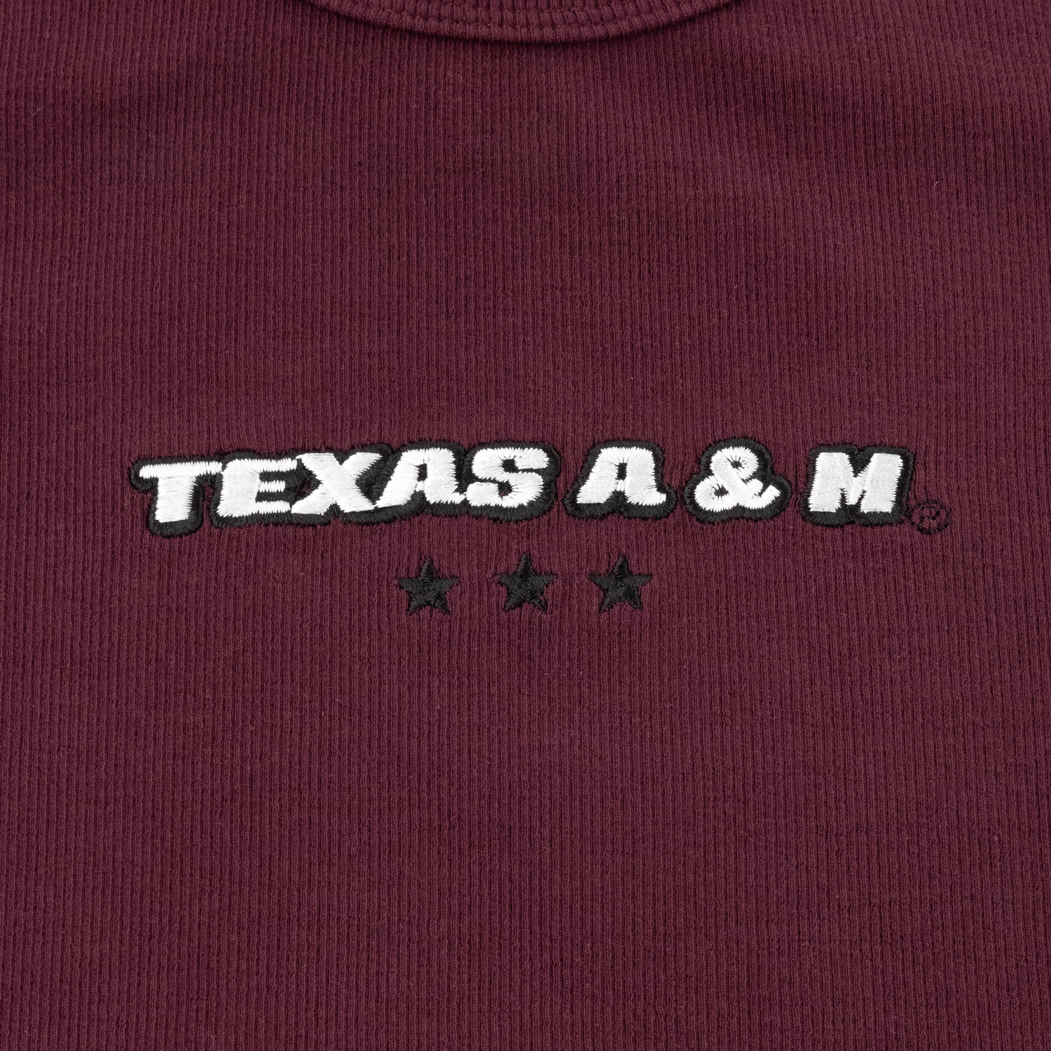 Texas A&M Maroon Cut Off Tank Top