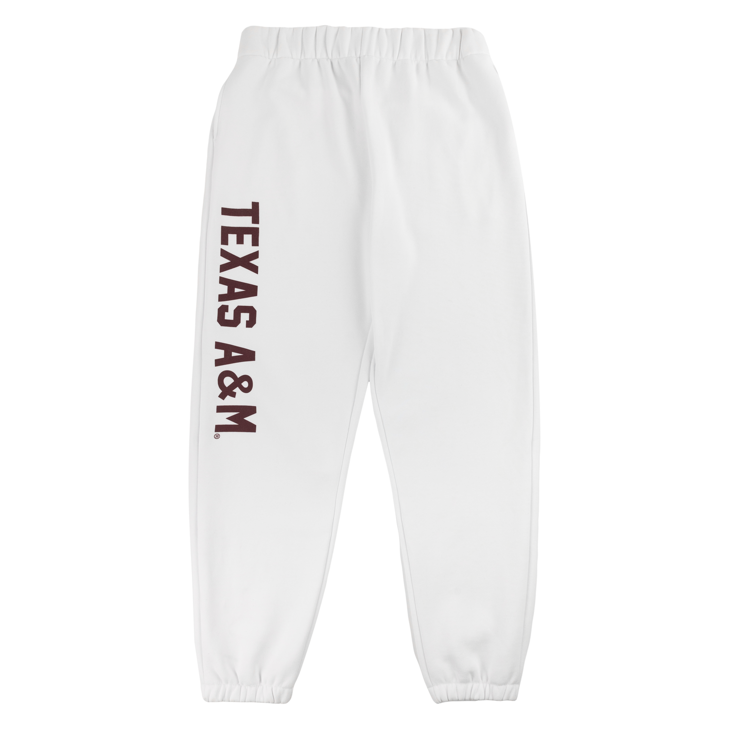 Texas A&M White Basic Sweatpants