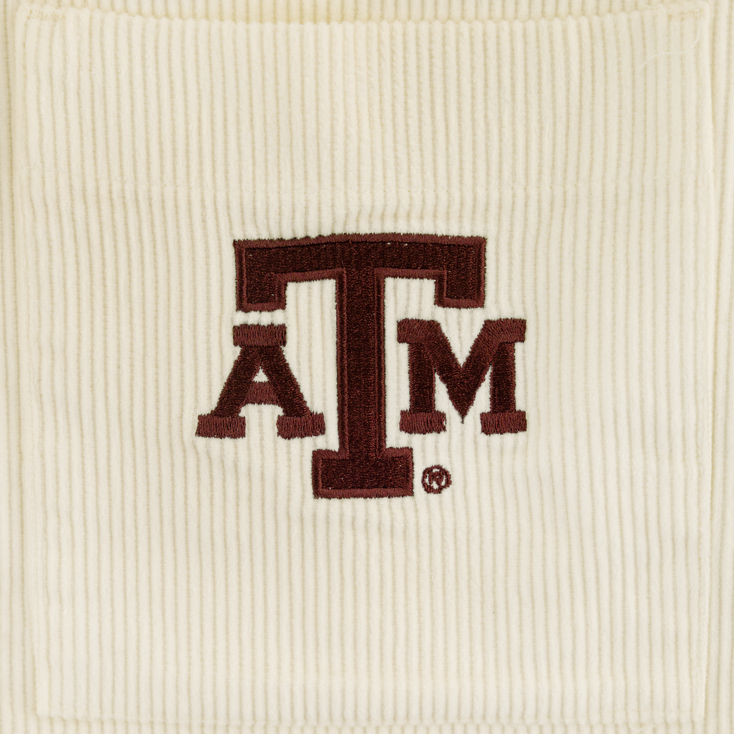 Texas A&M Cropped Corded Jacket