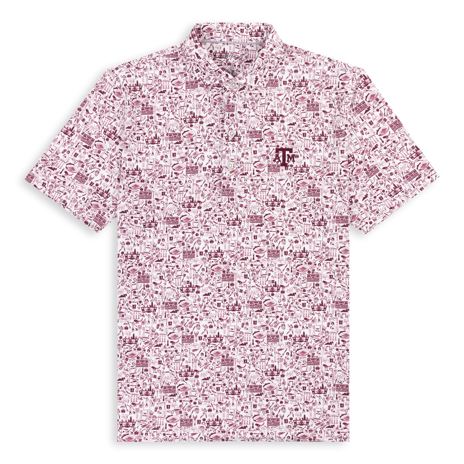 Texas A&M Johnnie-O Tailgater 2.0 Polo