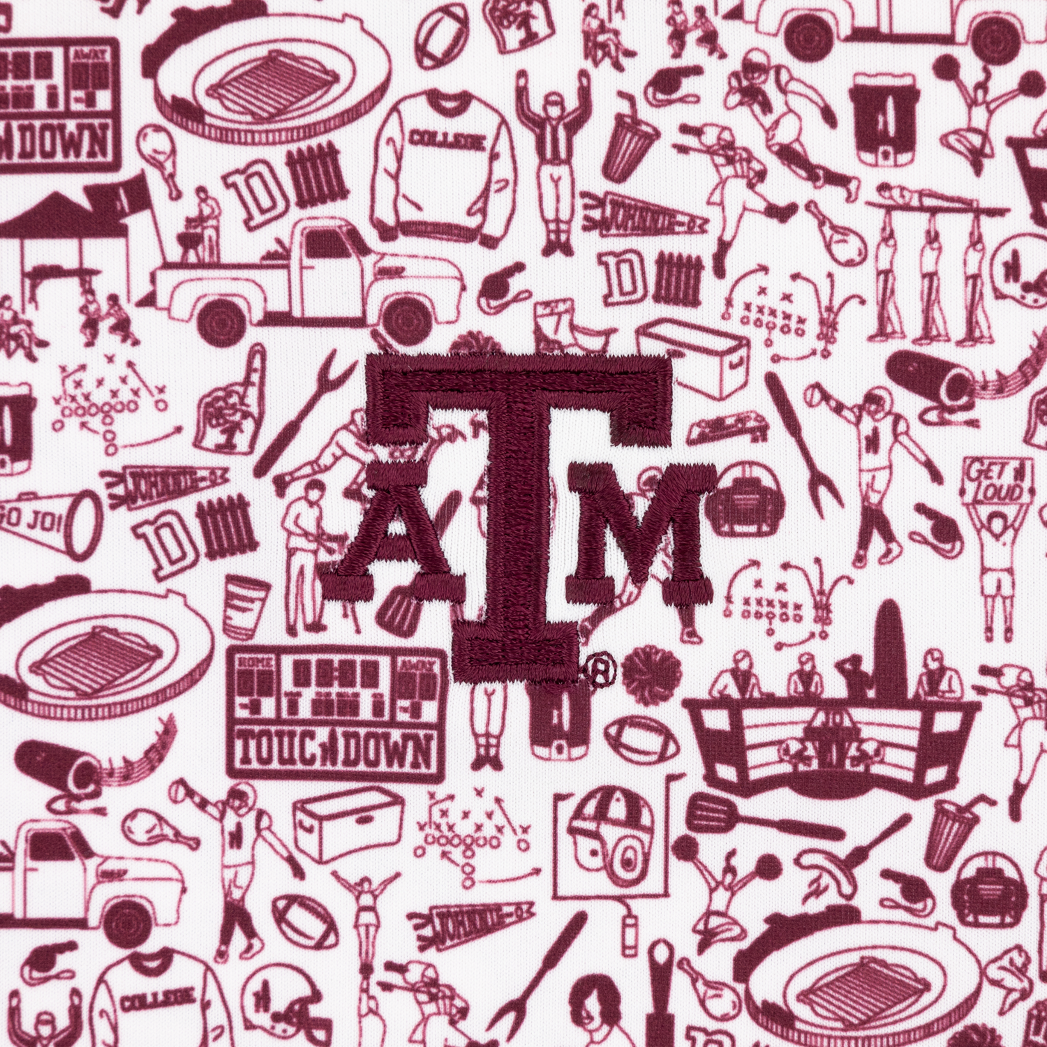 Texas A&M Johnnie-O Tailgater 2.0 Polo