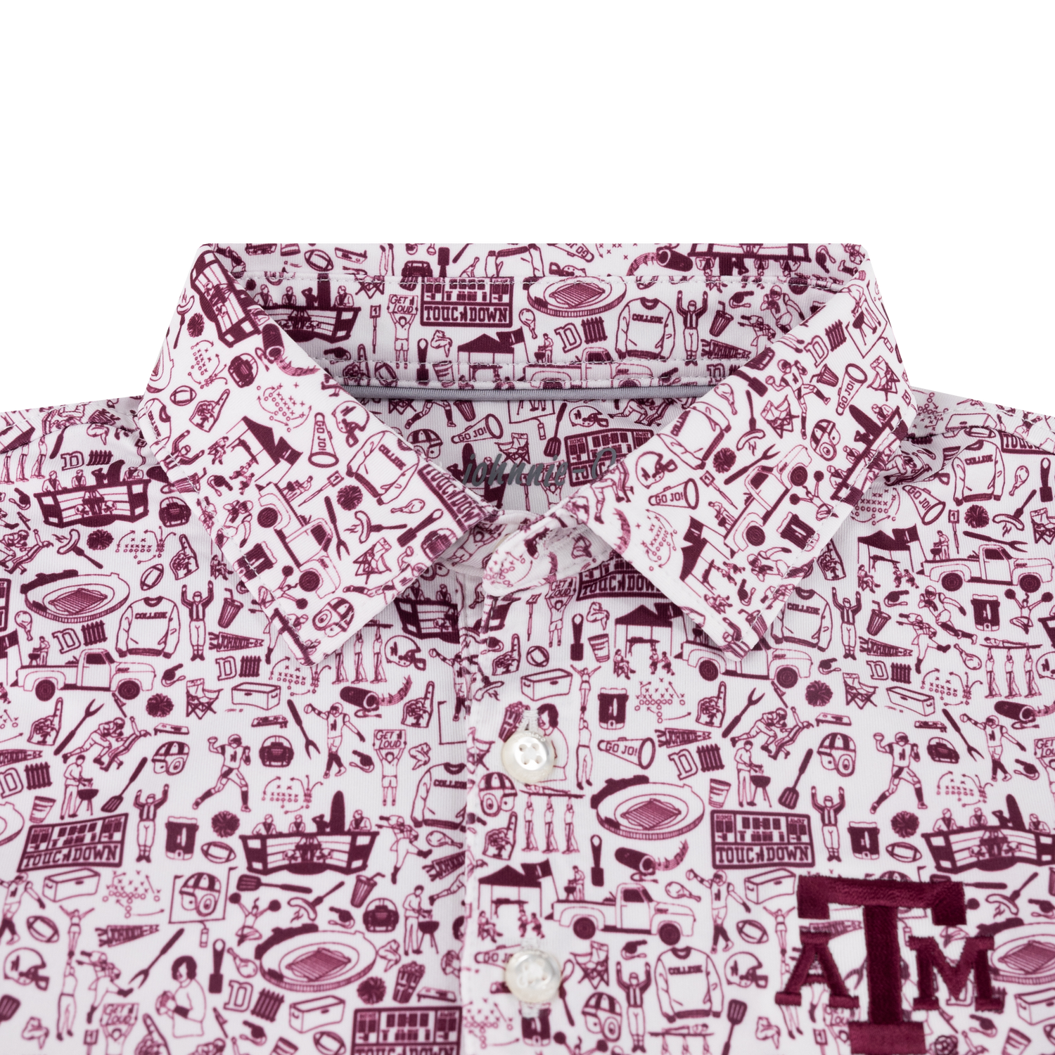 Texas A&M Johnnie-O Youth Tailgater 2.0 Performance Polo