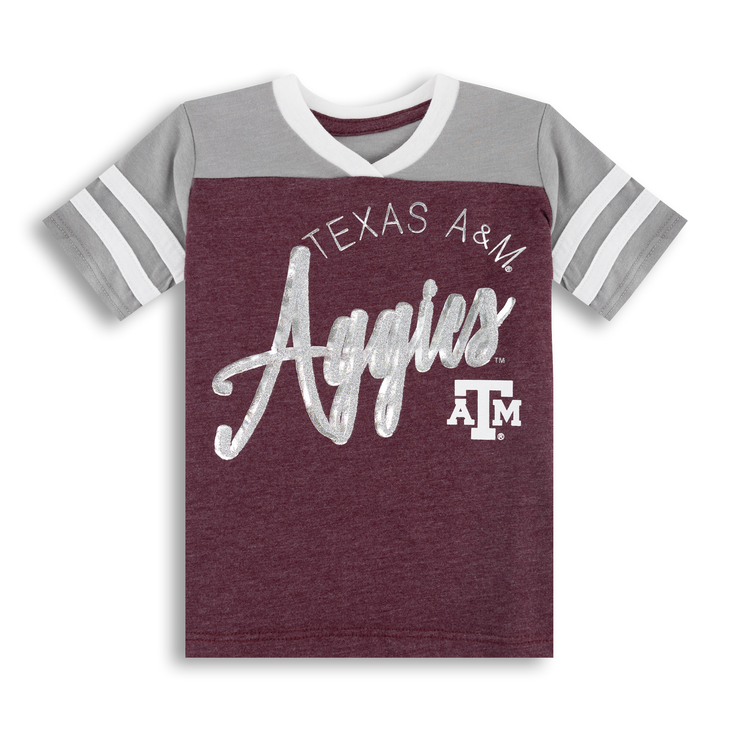 Texas A&M Aggies Toddler Summer V Neck Tee