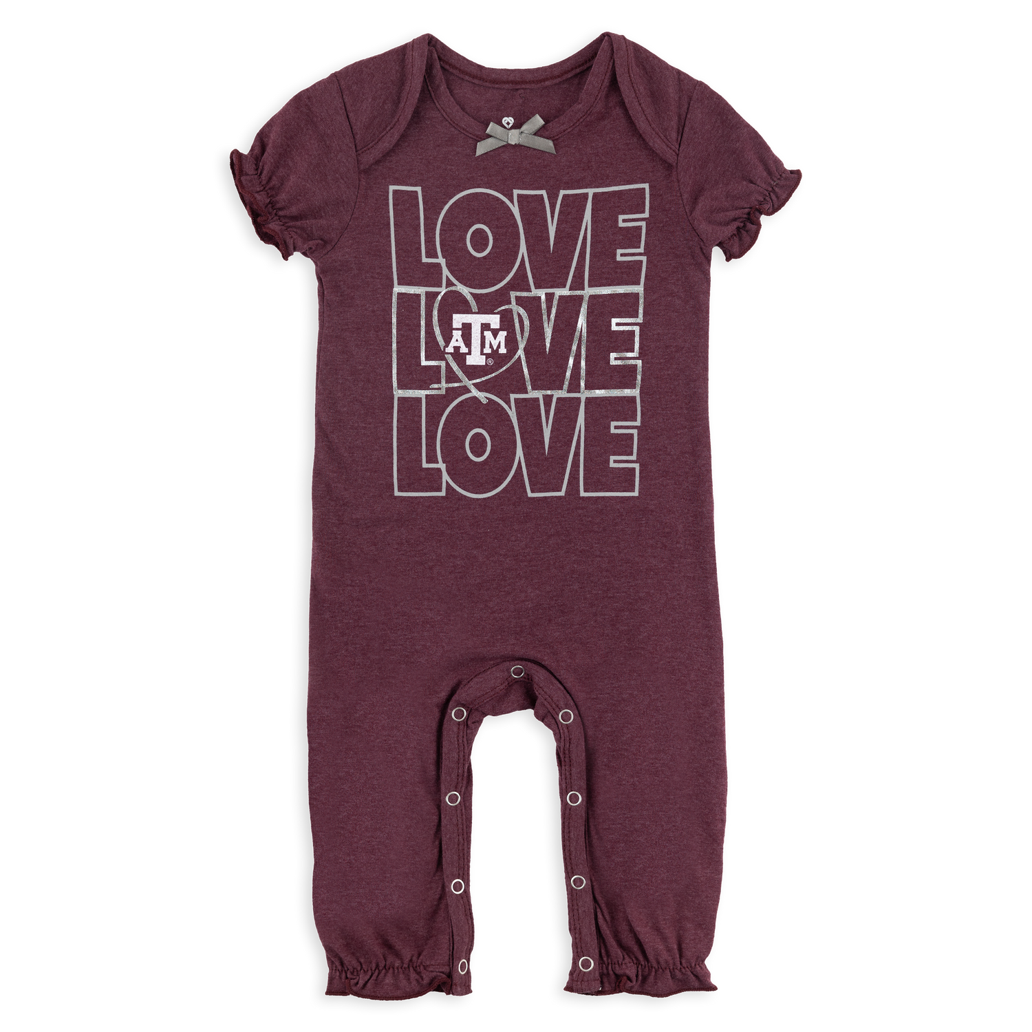 Texas A&M Infant Rock Star Ruffle Romper