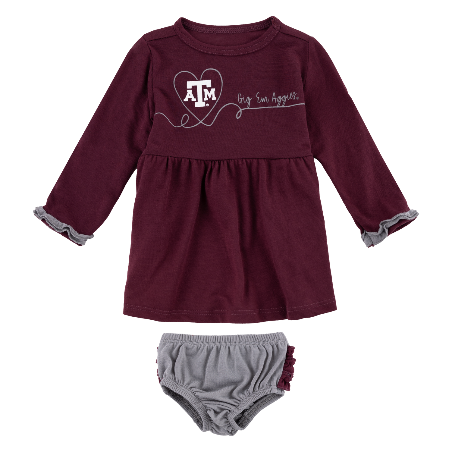 Texas A&M Infant Miss Mullins Dress and Bloomer