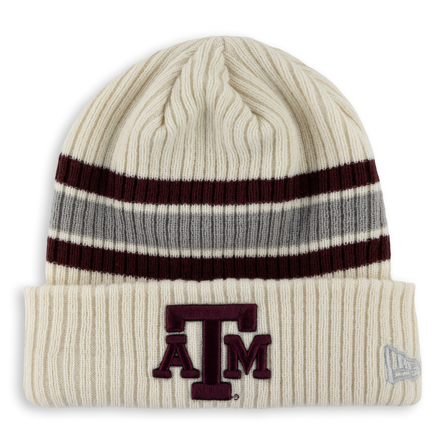 Texas A&M Vintage Striped Knit Beanie