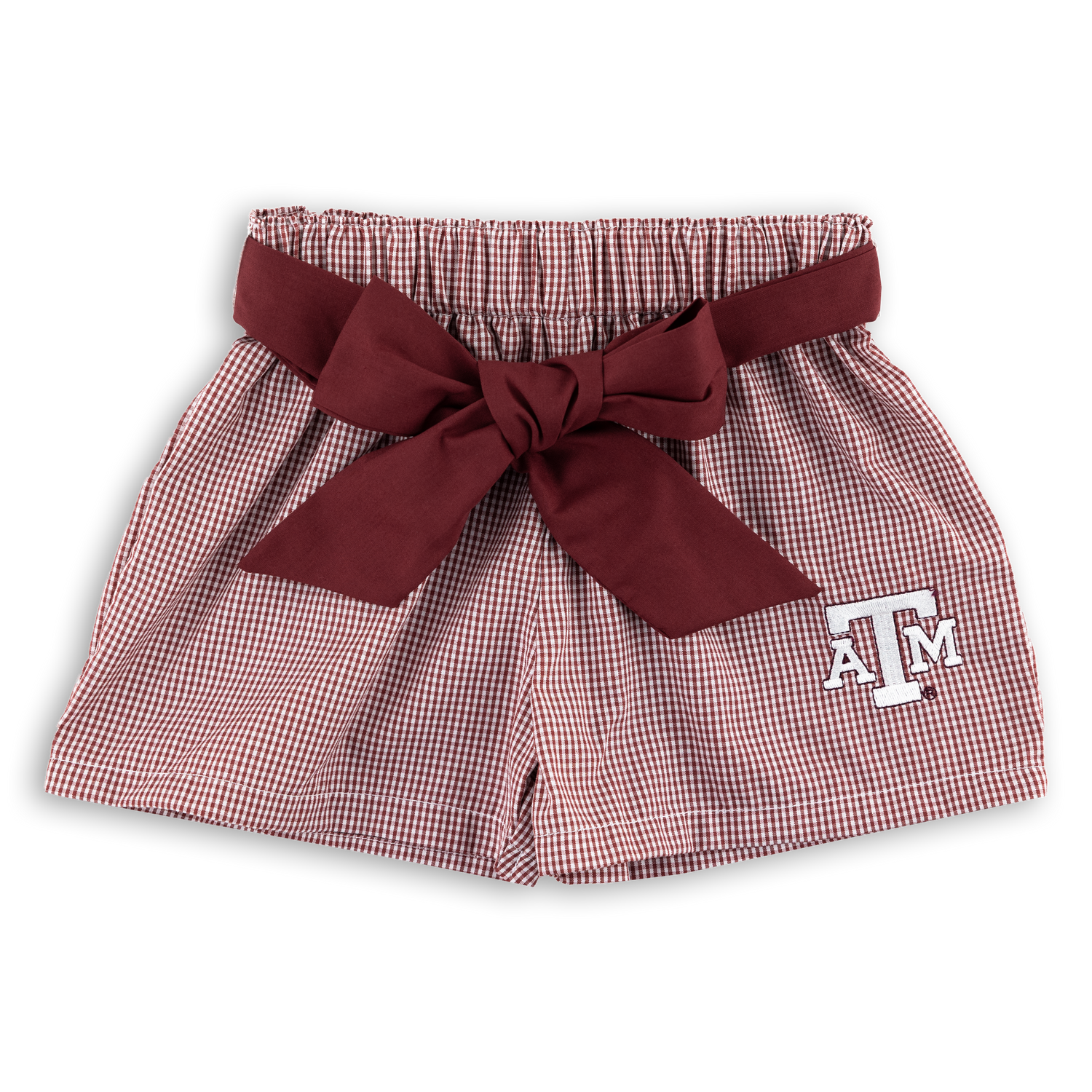 Texas A&M Toddler Chole Check Shorts