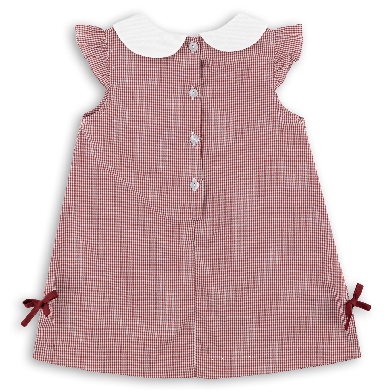 Texas A&M Toddler Ella Gingham Dress