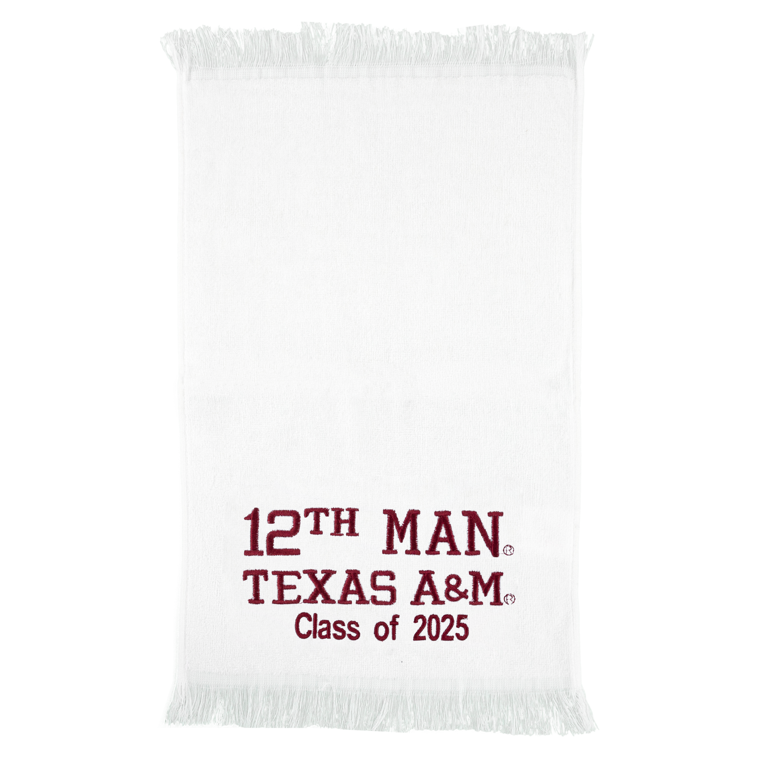 Texas A&M Embroidered Class Of 2025 Towel