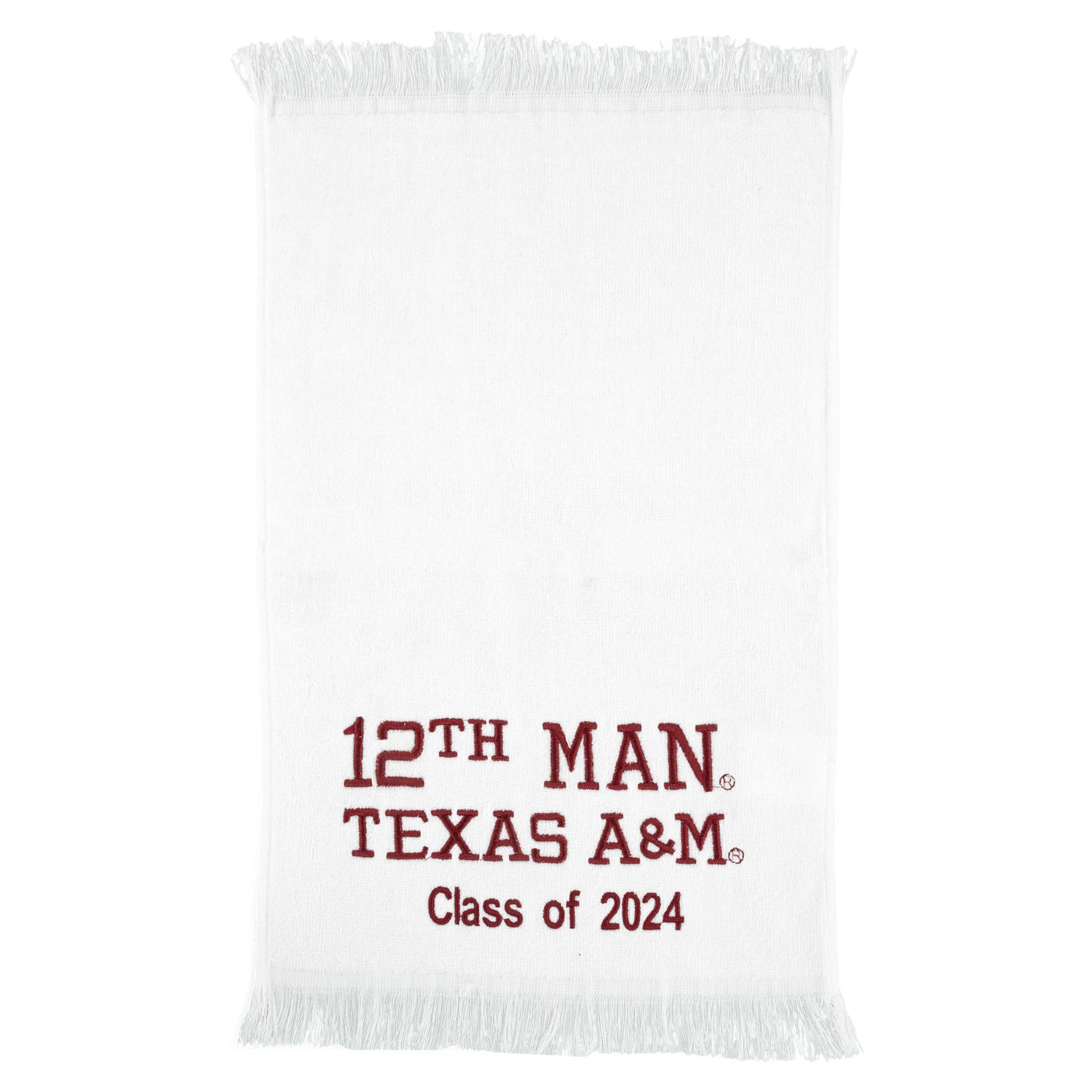 Texas A&M Embroidered Class of 2024 Towel