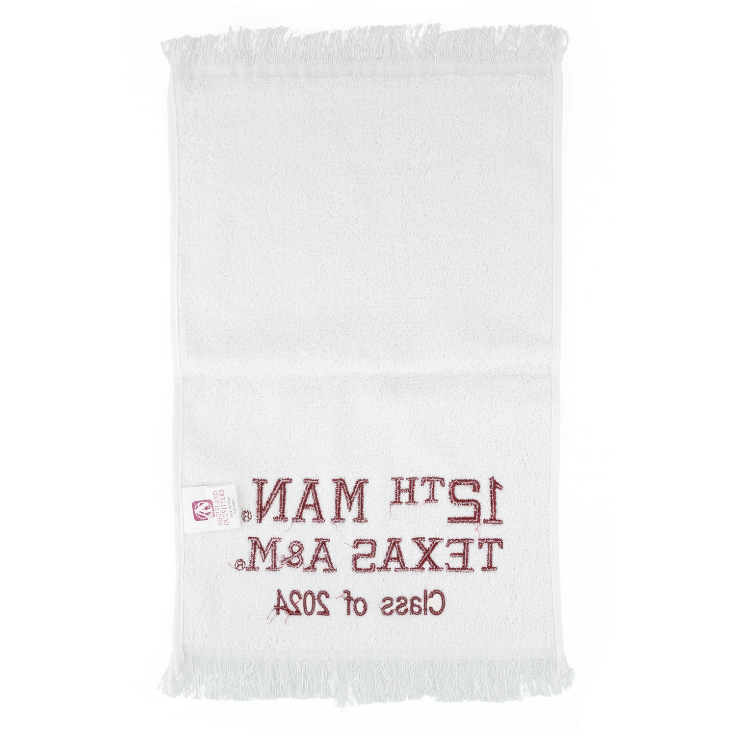 Texas A&M Embroidered Class of 2024 Towel