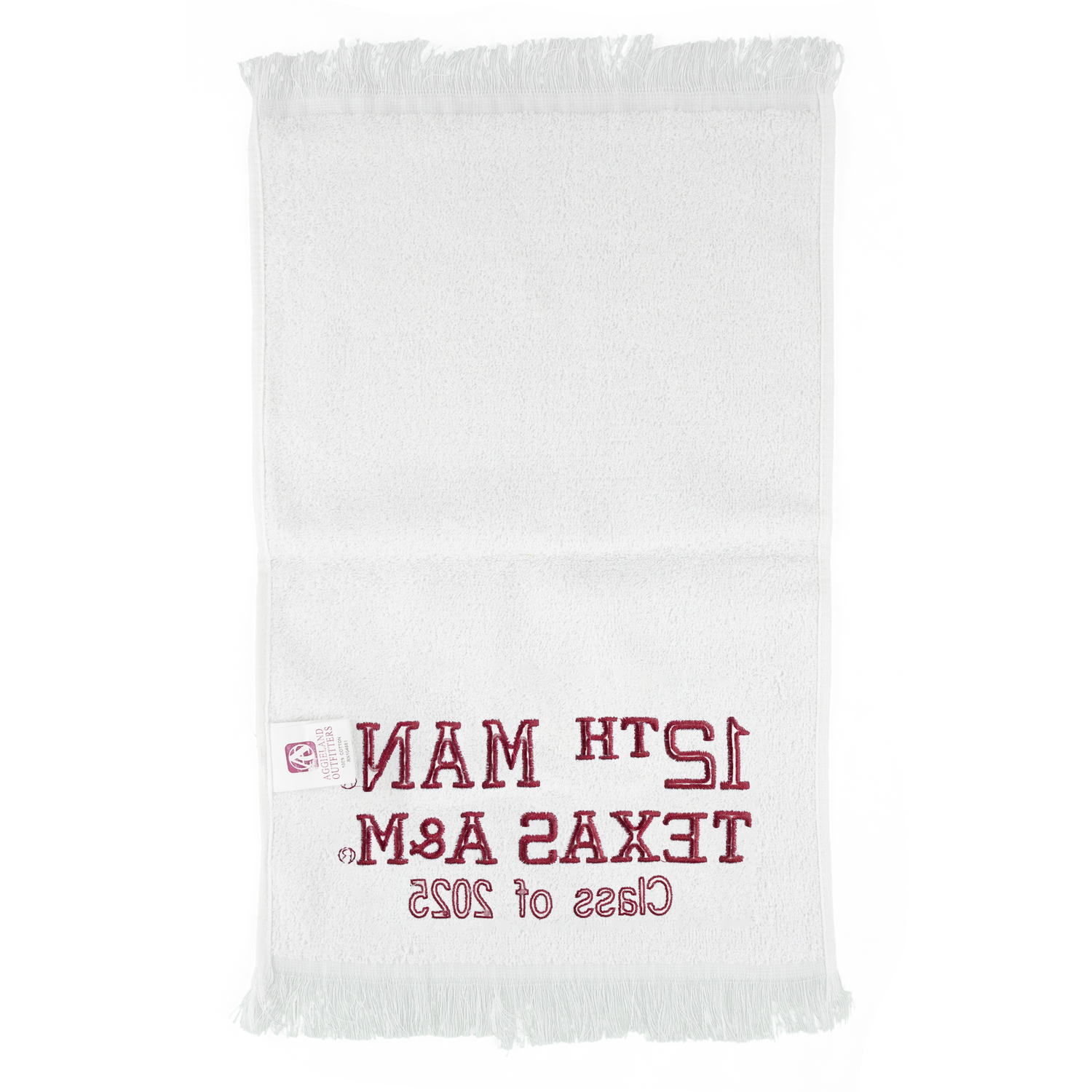 Texas A&M Embroidered Class Of 2025 Towel