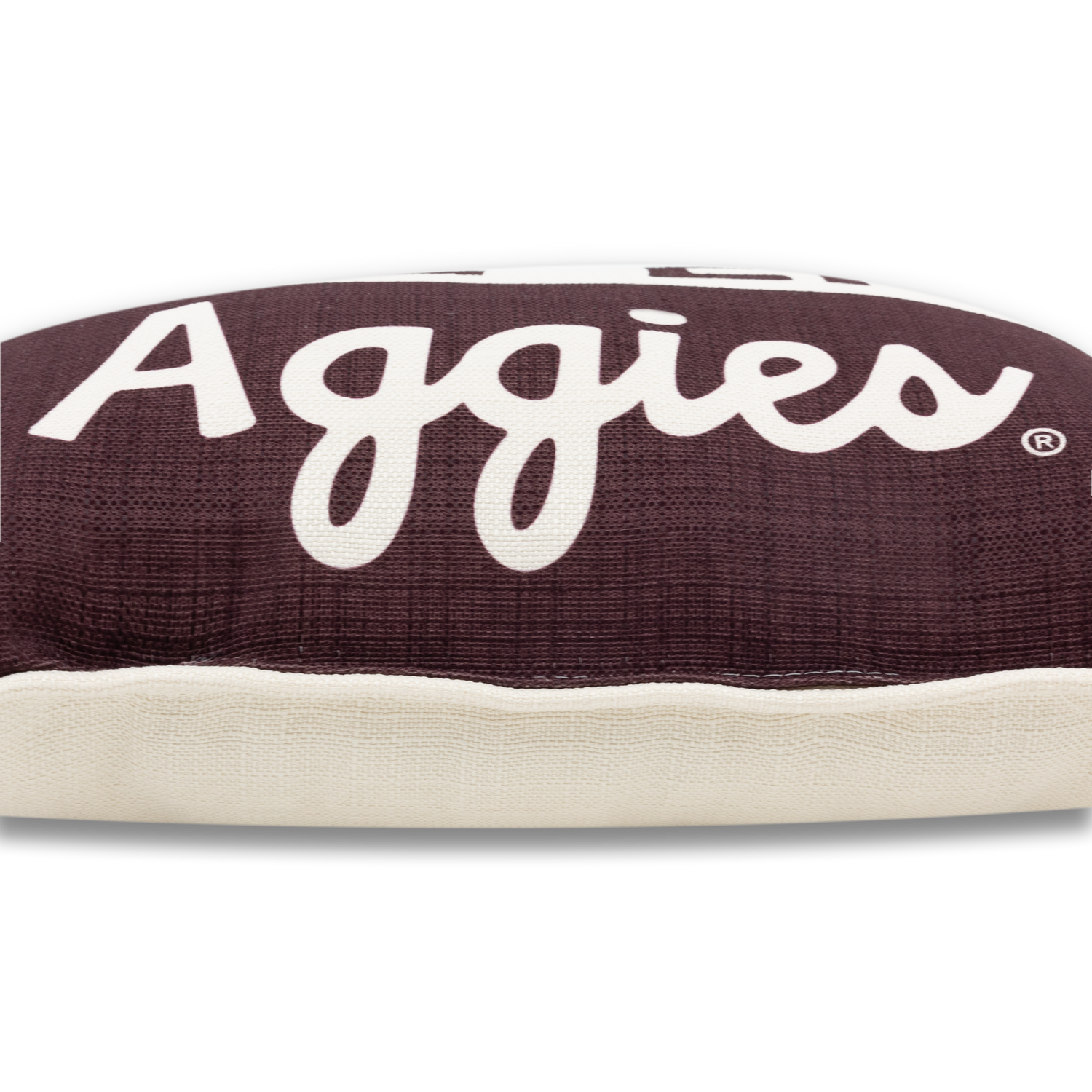 Gig 'Em Aggies Halftone Decorative Pillow