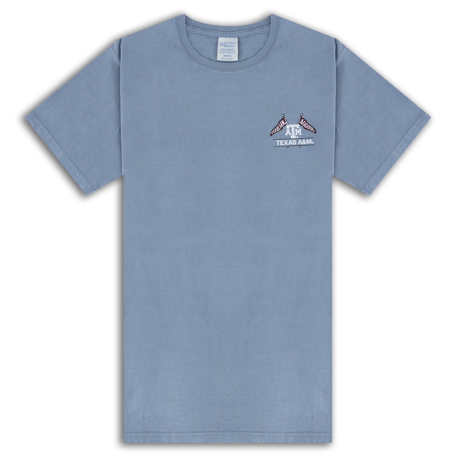 Texas A&M Aggie Moped Saltwater Blue T-Shirt