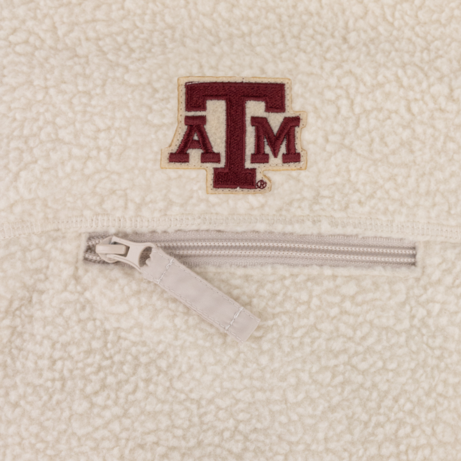 Texas A&M Sherpa Paige Fleece Full Zip Jacket