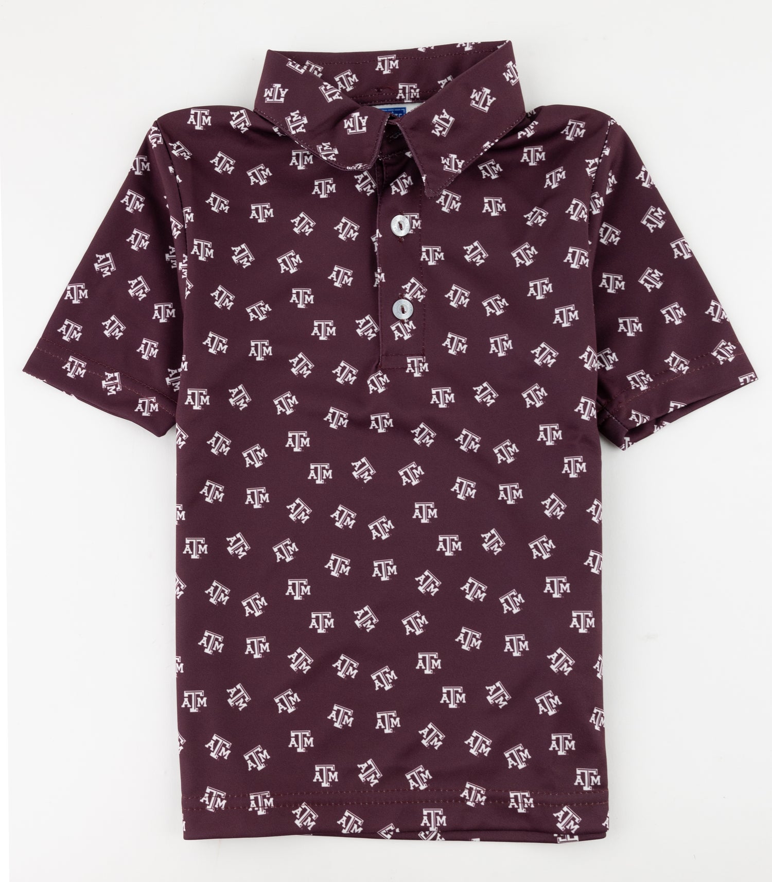 Texas A&M Toddlers Theo Performance Polo