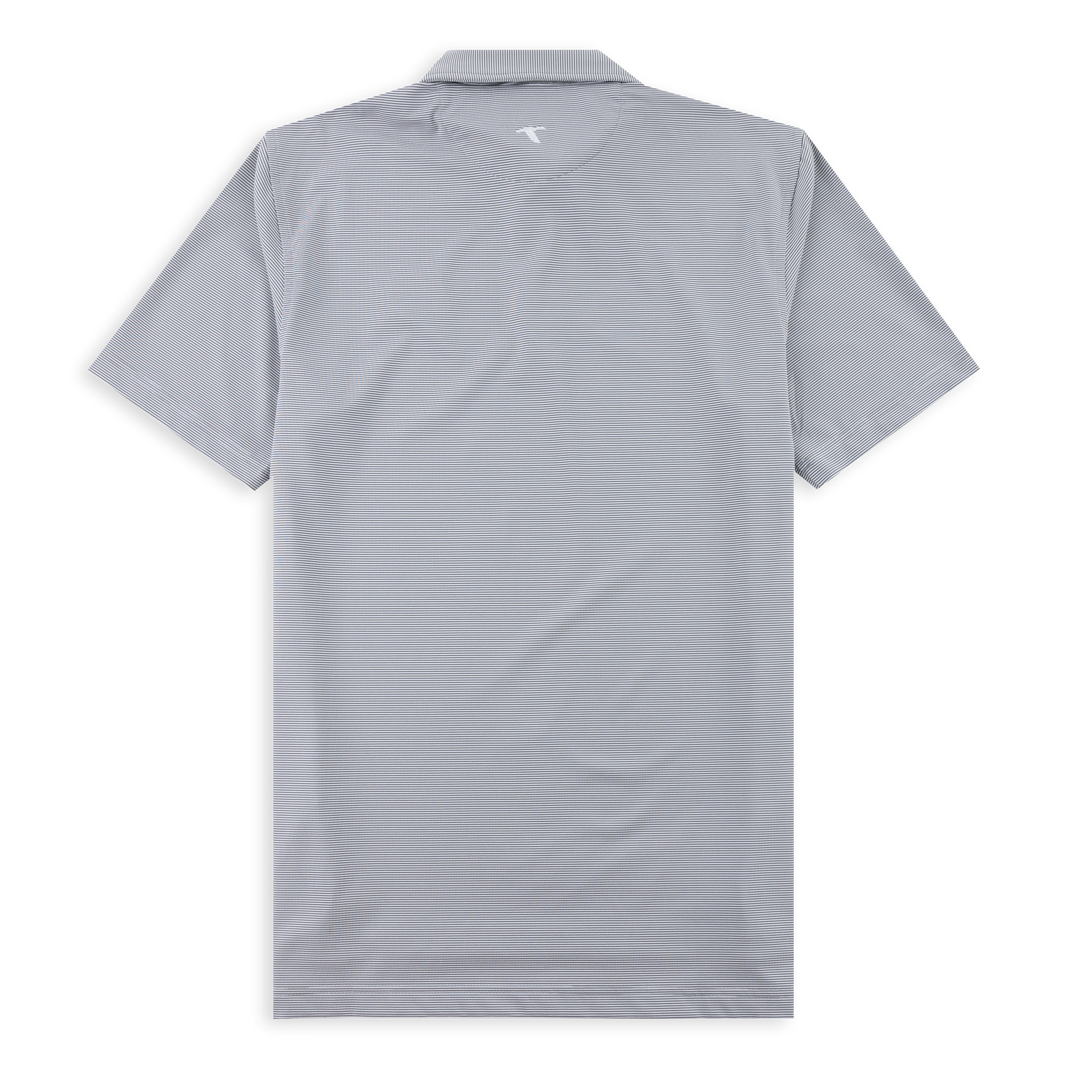 Texas A&M Gray Pinstripe Performance Polo