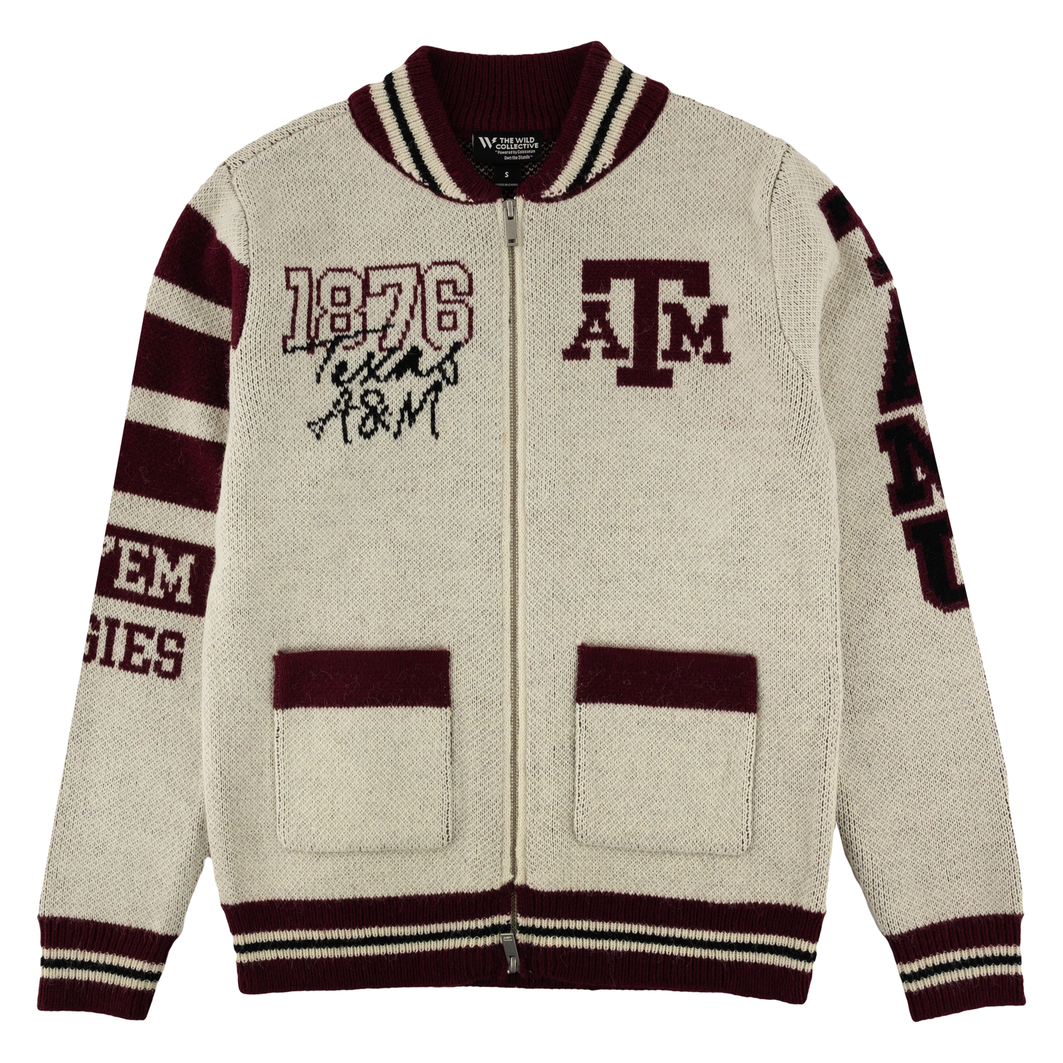 Texas A&M Gig 'Em Aggies Jacquard Sweater